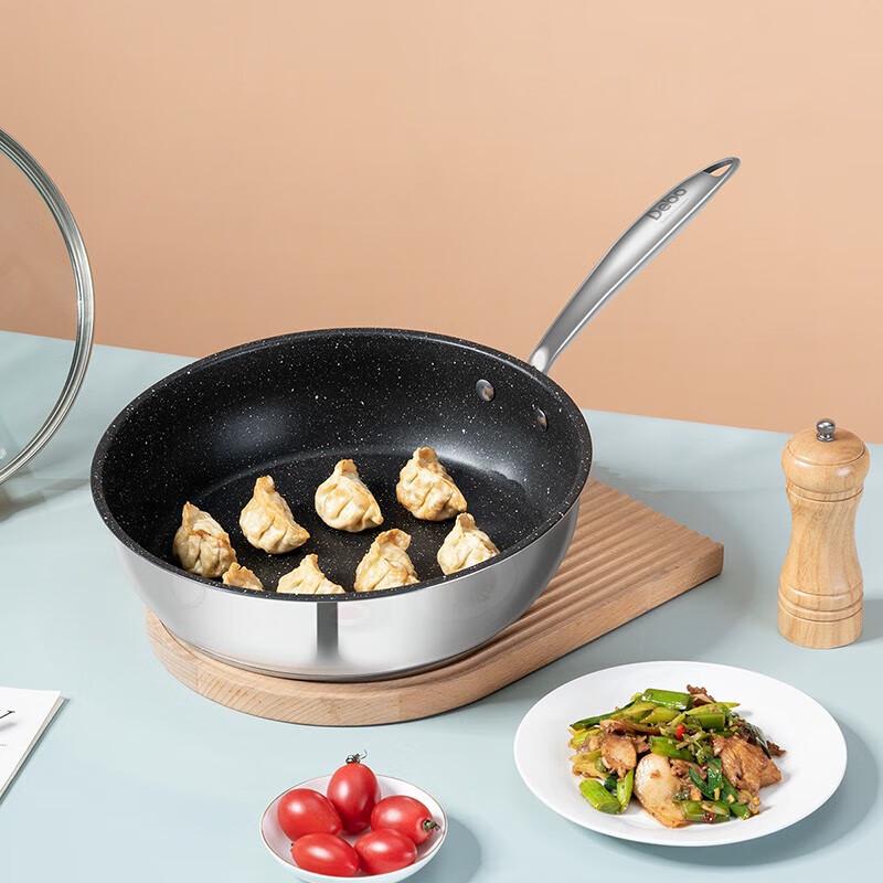 Debo 201 Stainless Steel Non-stick Frying Pan