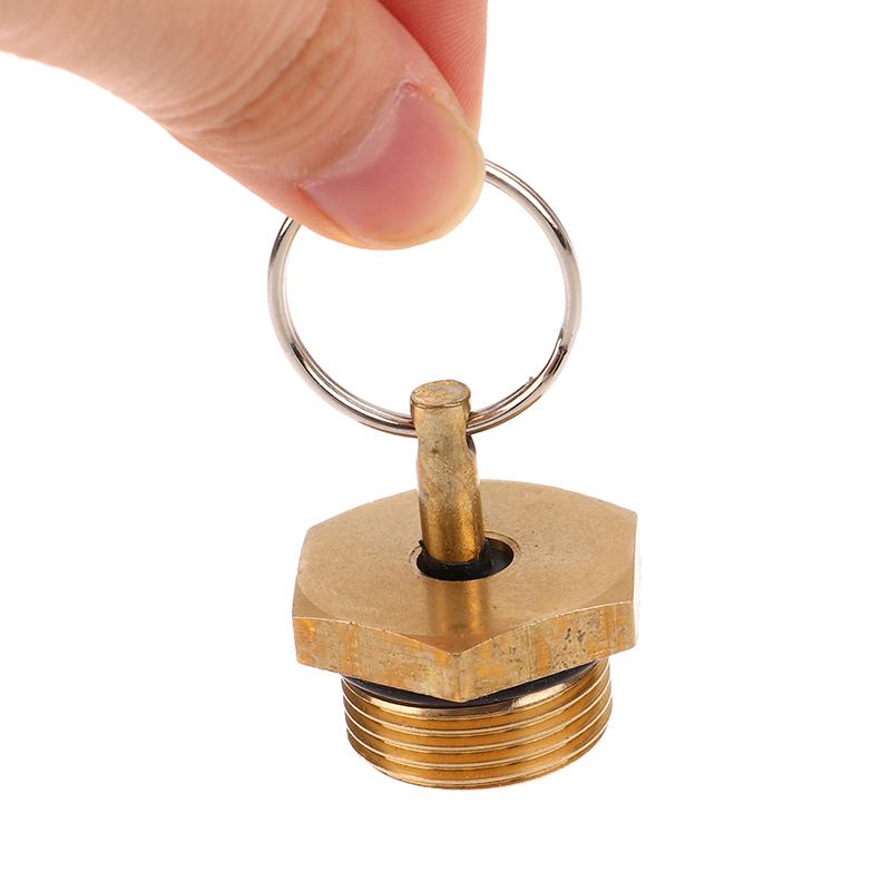 (.) Truck Air Tank Drain Valve Anti-rust Antifouling Air Tank Drain Switch Type 151 Copper Plug Screw Auto Parts Switches4