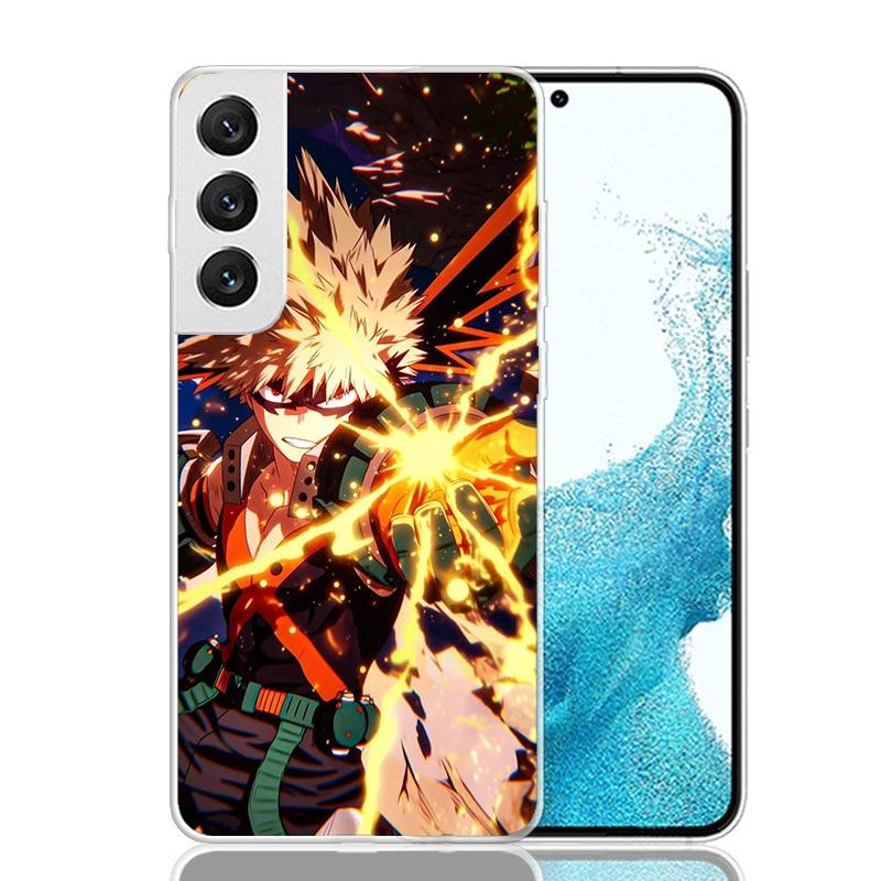 Bakugou Katsuki MHA My Hero Phone Case For Samsung Galaxy S26 S25 Edge S24 S23 FE S22 Ultra S21 Plus S20 + Fundas Cover Coque Ga
