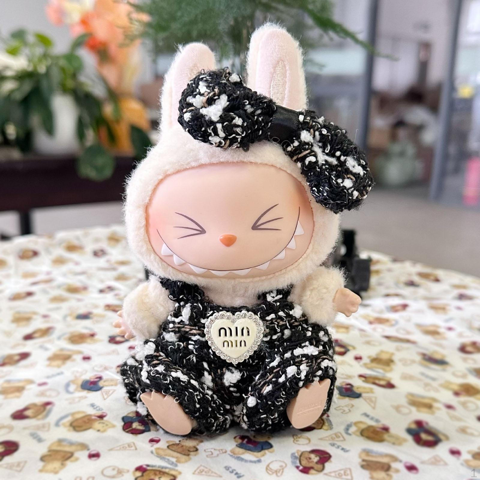 

Набор кукольной одежды из 2 предметов, костюмы, декоративный фотореквизит, мягкие наряды для девочки для 5,91 дюйма или чёрный