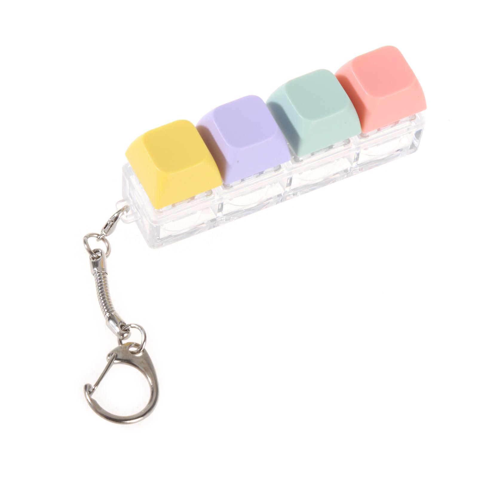 

Механический тестер для клавиатуры, брелок-подвеска для переключателей клавиатуры, игрушка для снятия стресса 4