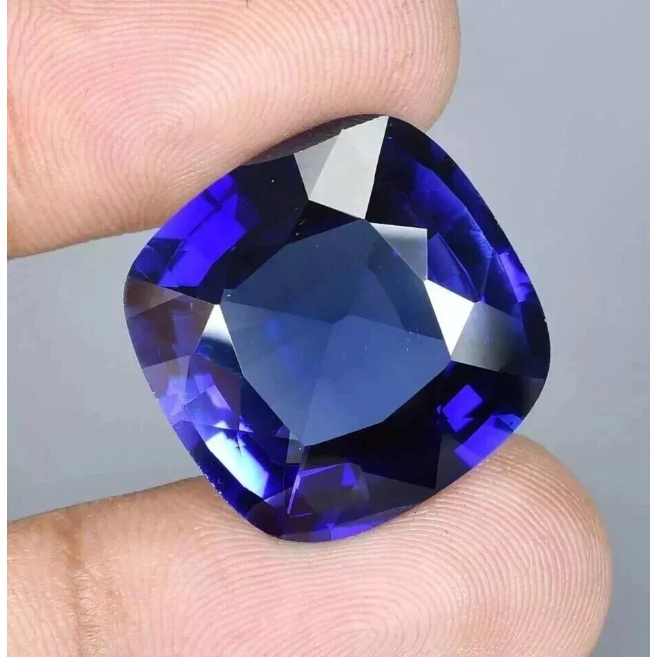 7-9 Ct Natural Blue Sapphire Cushion Cut Stunning Certified Loose Gemstone