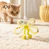 Soft Lightweight Cat Kicker Toys Mesh Tube Toy, Butterfly Shape Interactive Chew Toy with Bells Indoor Exercise And Plush Balls, Flexible for