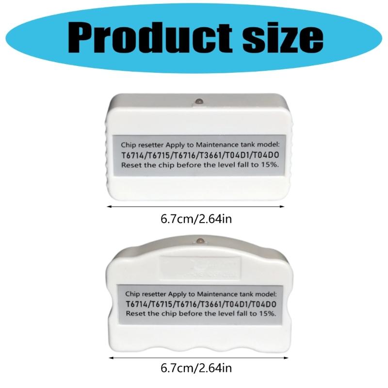 T3661 Waste Box Maintenance Ink Tank Chip Resetter Compatible for XP8600, XP8605, HDXP15000, XP15050, XP15080 Models