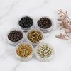 200Pcs Hair Extension Tools 4.0Mm Silicone Nano Rings For Nano Rings Copper With Silicone Lined Hair Beads Hair Rings