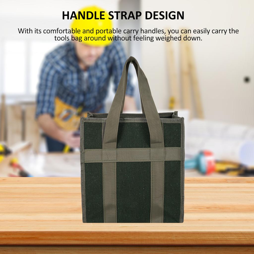Large Thickened Wear resistant Maintenance Tool Storage Bag Multifunctional Portable Tool Bag Large Capacity Canvas Bag