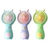 Snail-Shaped Handheld Fan with USB Charging Cute Portable Mini Fan with 2 Speeds Lightweight Quiet Summer Gadget for Travel Office Outdoor