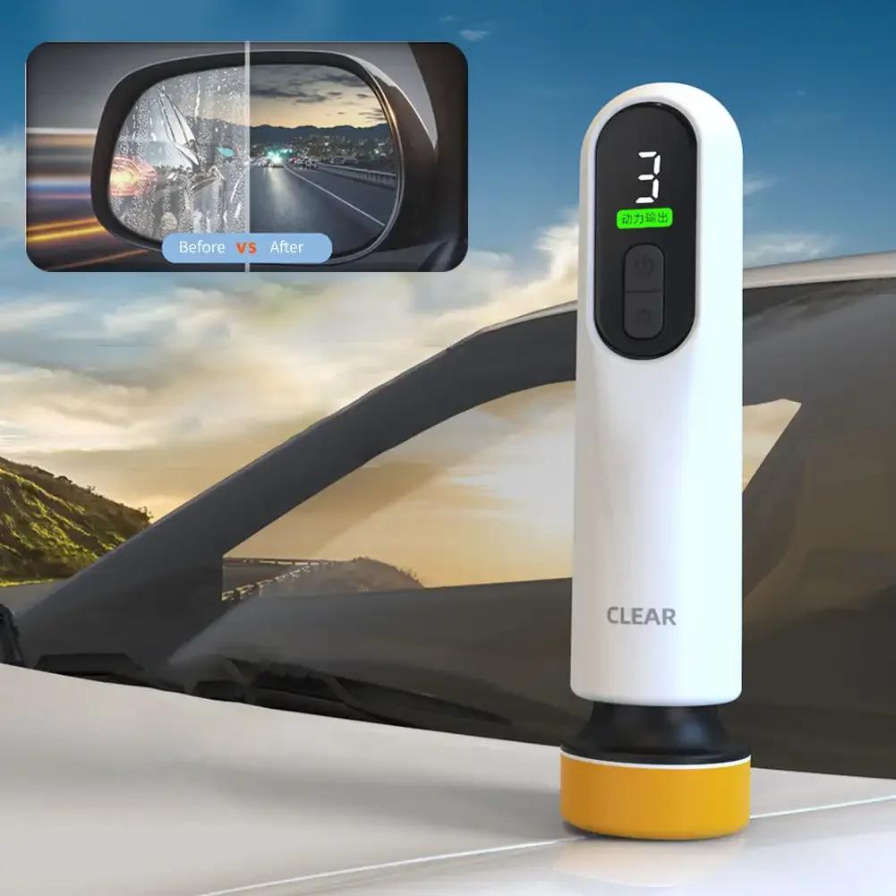 Car Waxing Polishing Sanding Machine 12000RPM Car Paint Scratch Repairing Windscreen Glass Oil Film Remove Machine Accessories