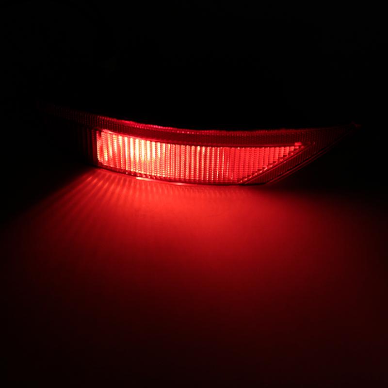 Car Rear Bumper Reflector Light Tail Stop Fog Brake Turn Signal Lamp For Ford Escape Kuga 2013 - 2019