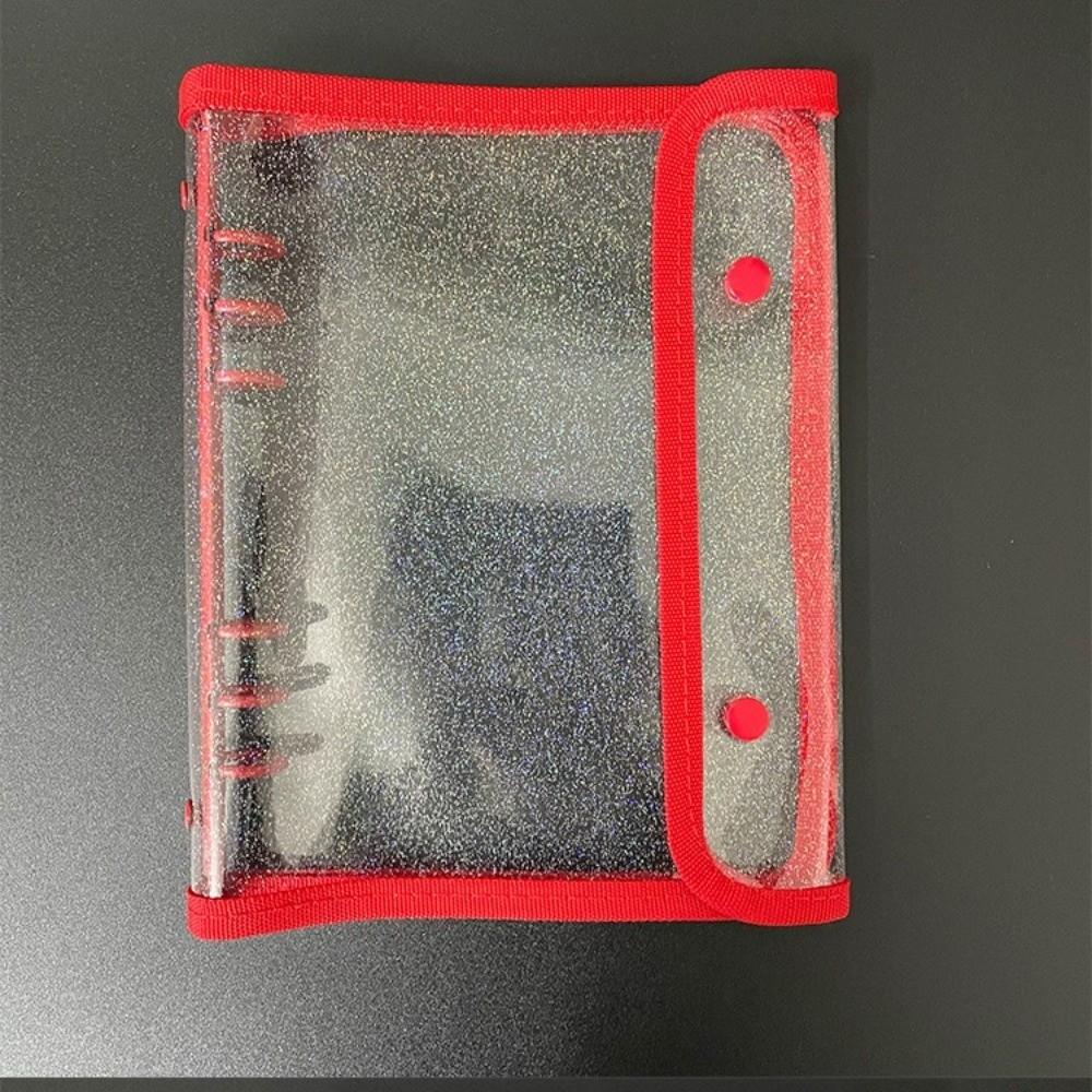 PVC Photo Storage Book A5 Card Organizer Holder Practical Loose Leaf Binder  for Idol Cards