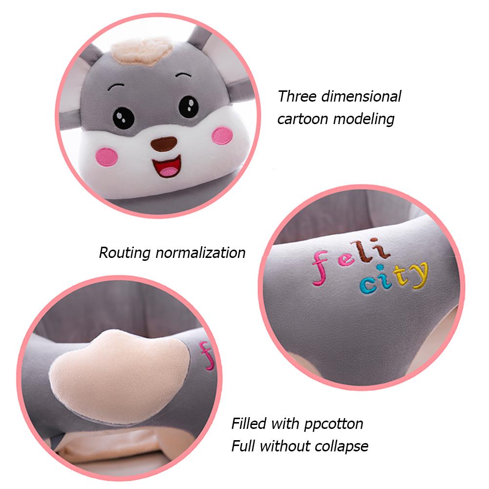 Cartoon Kindersitz Baby Sitze Plüsch Bequem Kristall Samt Baby Stuhl Lernen Sitzen Sofa Stützsitzbezug 0-3T
