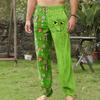 Men's Allover Printed Home Pants Sleeping Pajama Pants Long Pants Pajama Pants