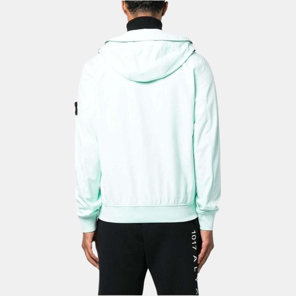 STONE ISLAND Light Outerwear Aqua Men Outerwear Blue 7715Q0122-V0044
