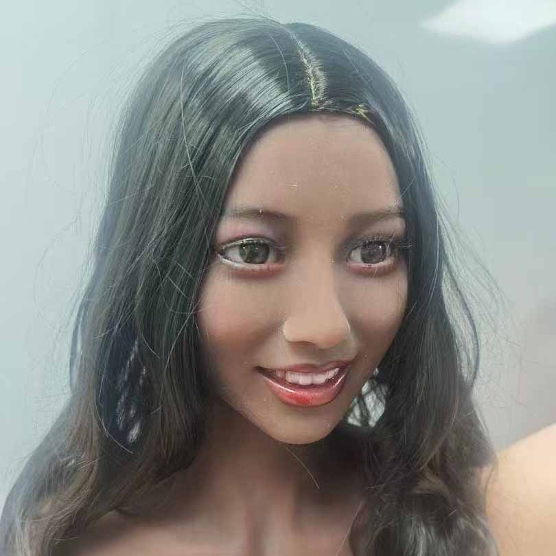 Rozhranie M16 vhodné pre 148-172cm pevné bábiky z TPE s čiernymi vlasmi, orálny sex, vynikajúce make-upové sexuálne bábiky, príslušenstvo pre mužov