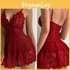 Women Nightdress V Trendy Neck Seethrough Women Nightie Flower Embroidery Women Nightie Night Dress For Sleeping