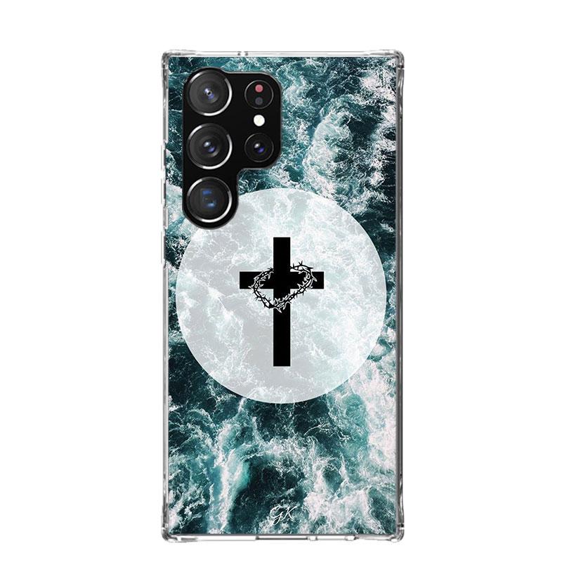 Jesus Bible Phone Case For Samsung Galaxy S26 S25 Edge S24 S23 FE S22 Ultra S21 Plus S20 + Fundas Cover Coque Galaxy S25 S24 S23