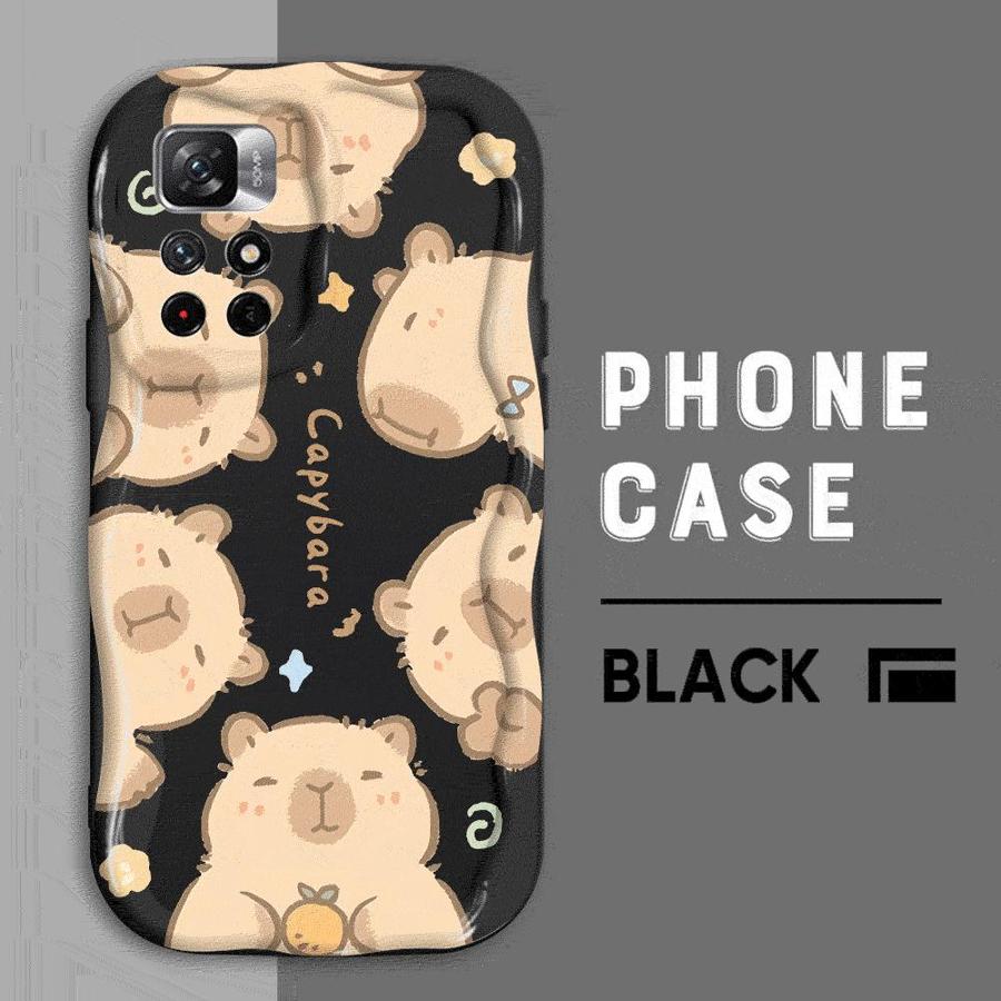 

Cute Capybara Phone Case for Xiaomi Redmi Note 10 Pro 10S 11 11S 12 12S 13 Pro Plus 5G 12 ProPlus 4G 11 Pro 10 9 Cover Redmi Note 9
