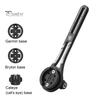 Out Front Bike Mount Aluminum Alloy Bracket with Replaceable Bike Computer Base Adjustable Integrated Out Front Bicycle Mount for Garmin Edge