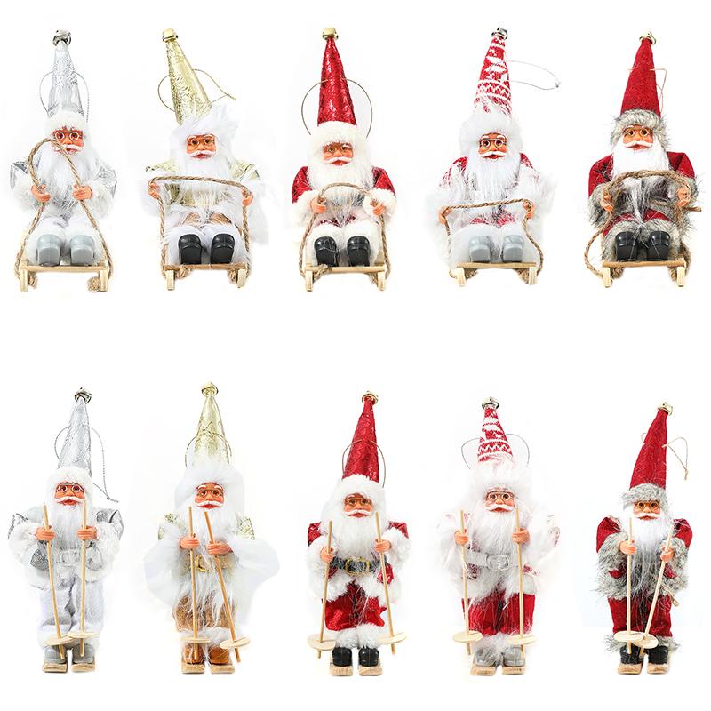 Christmas Christmas Doll Exquisite Christmas Decoration Home Decor Santa Claus Design Funny Multi-Color