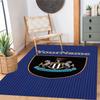Newcastle 3 Customized Name Floor Rug Office Rug Suitable for Living Rooms Entryway Dormitory Study Room Antislip Carpet Decorate Offices