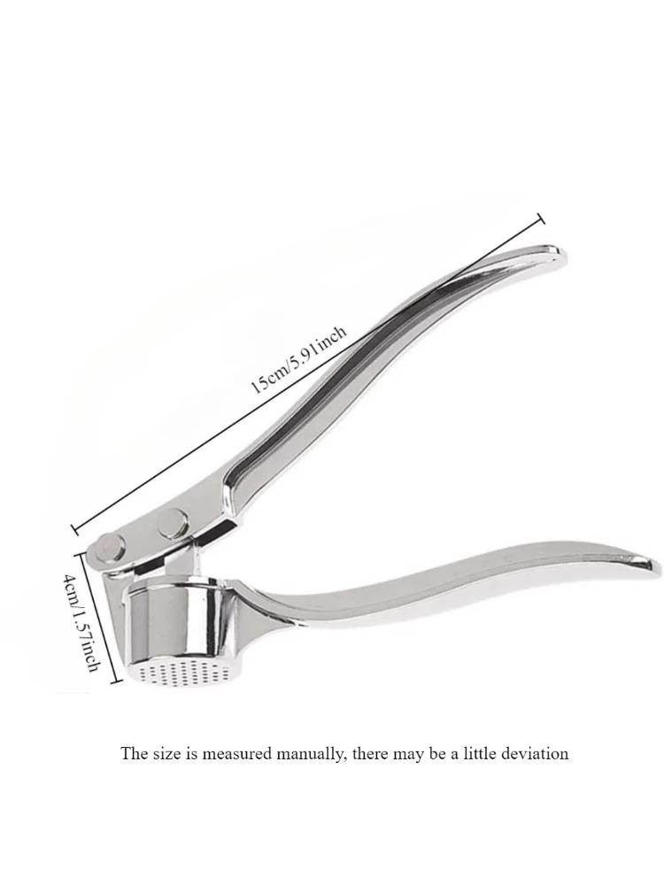 D2 High Efficiency Garlic Press Heavy Duty Garlic Mincer Easy To Squeeze and Clean Rust Proof and Dishwasher Safe Ginger Crusher