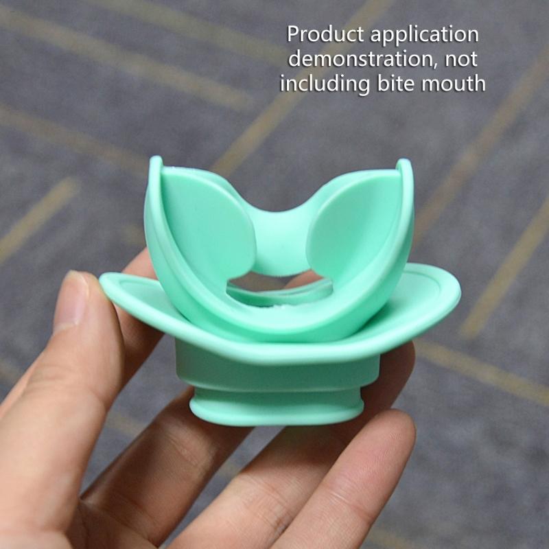 Silicone Bitings Lip Guard, Diving Breathing Device | Mouthpiece Snorkeling Diving Mouthpiece Lip Protections Mouthpiece