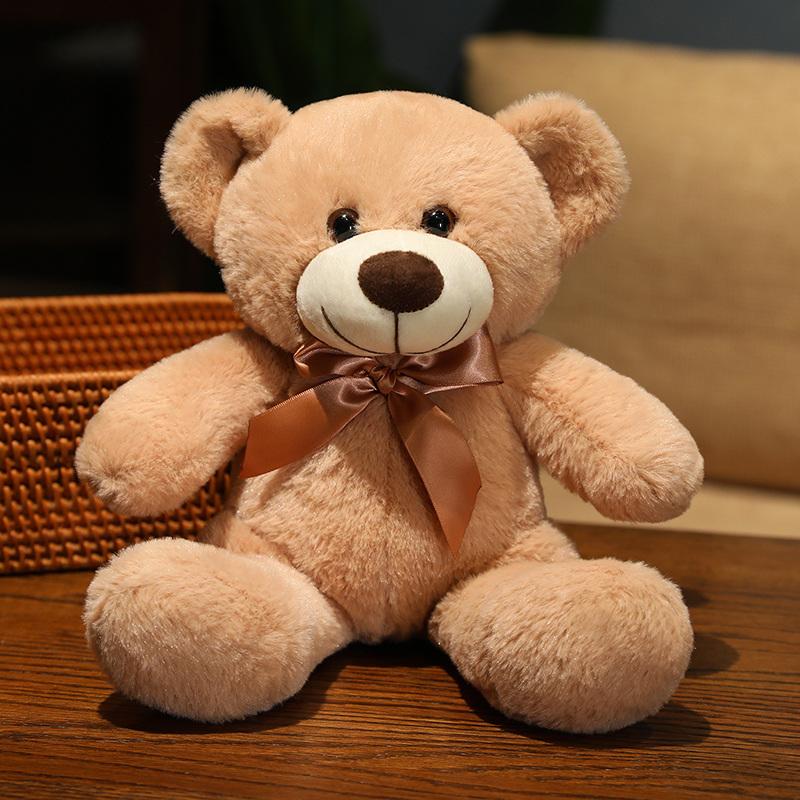 9 Colors New Bear Plush Toys Pillow Stuffed Animal Comfort Soft Teddy Bear Dolls Cartoon Anime Toy Kids Birthday Xmas Gift