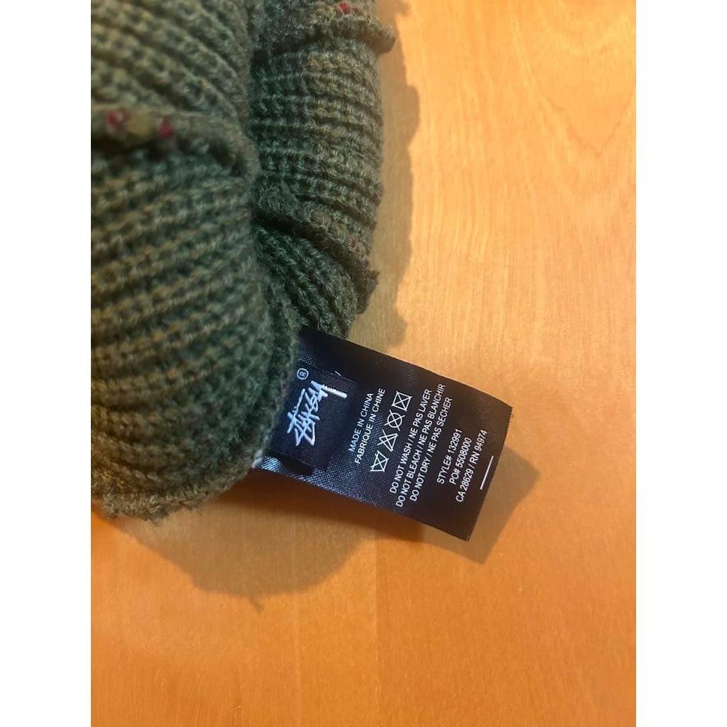 Used Stussy striped knit hat one size fits most
