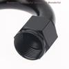 180 Degree AN4 AN6 AN8 AN10 Hose End Fitting Swivel Adapter High Strength Oil Cooler Connector for Workshop
