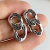 925 Sterling Silver Vintage Earrings For Women Trendy Simple Retro Chain Earring Jewelry Prevent Allergy Party Accessories Gift