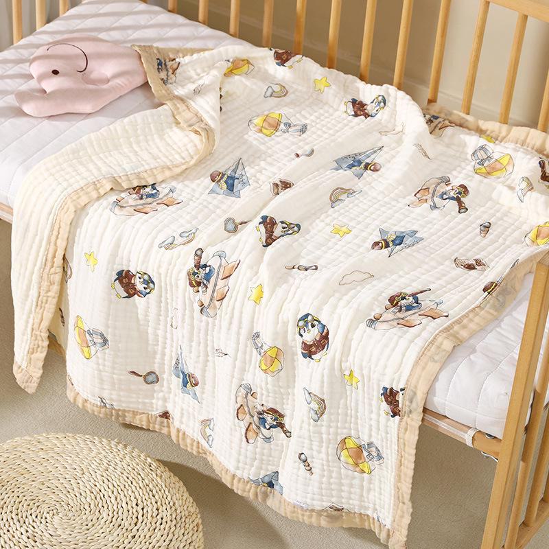Washable Baby Gauze Quilt & Bath Towel for Cool Summer Use