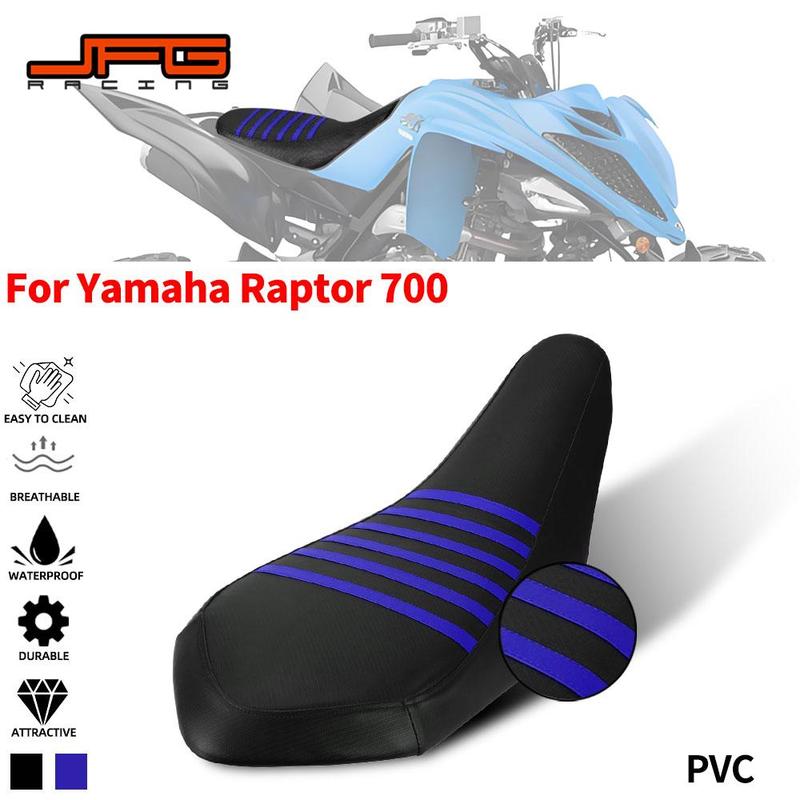 Sitzbezug Für Raptor 700 Motorradzubehör Anti-Rutsch Sitzkissenbezug Wasserdichte PVC-Schutz Für Yamaha Raptor 700