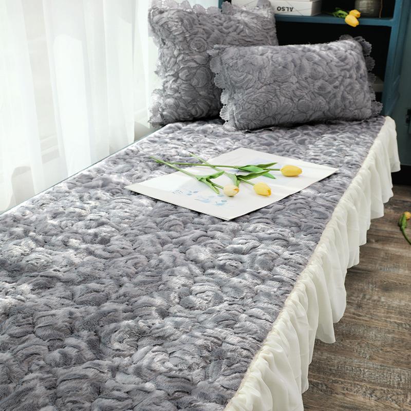 Window Cushion Ledge Cushion Ins Style Machine Washable Plush Winter Bedroom Balcony Cushions