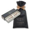 PARKER Jotter XL Ballpoint Pen, Pink Gold (PGT), Medium Nib, Oil-Based Ink, with Brand Logo Wrapping Bag and Gift Box, Premium Quality, Official