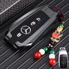 VFO1   Car Key Case Cover for Mercedes-Benz A B C E G S Class CLA CLS GLA GLB GLC GLE GLS EQA EQB EQC 3 Buttons Auto Accessories