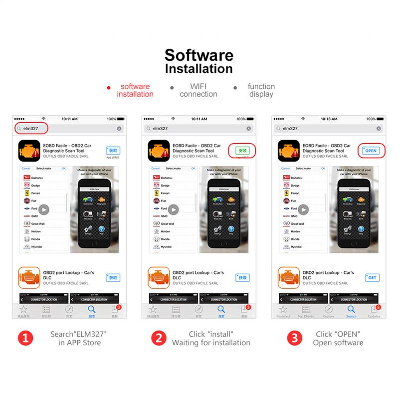 Autodiagnosescan-Tool, Scanner, Diagnosegerät mit Live-Daten, OBD-II-Scanner für Auto und LKW, Fehlercodes lesen und löschen