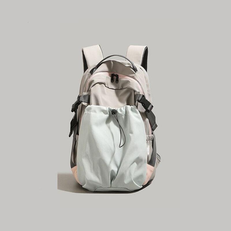 Nylon backpack fashionable large capacity lightweight backpack junior high school student schoolbag short trip bag