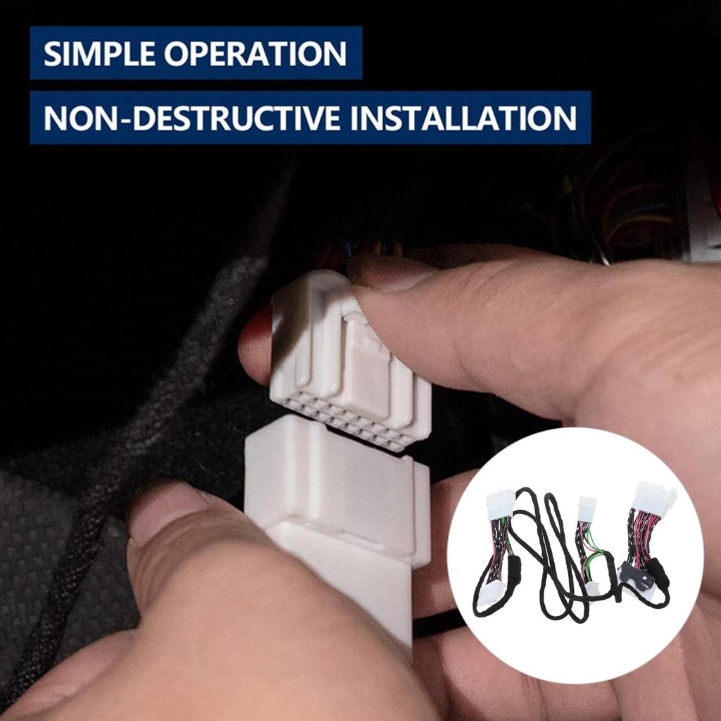 Inactive Speaker Activation Wire Harness Lossless Sound Audios Upgrade Kit Suitable for 2022 Auto Entertainment