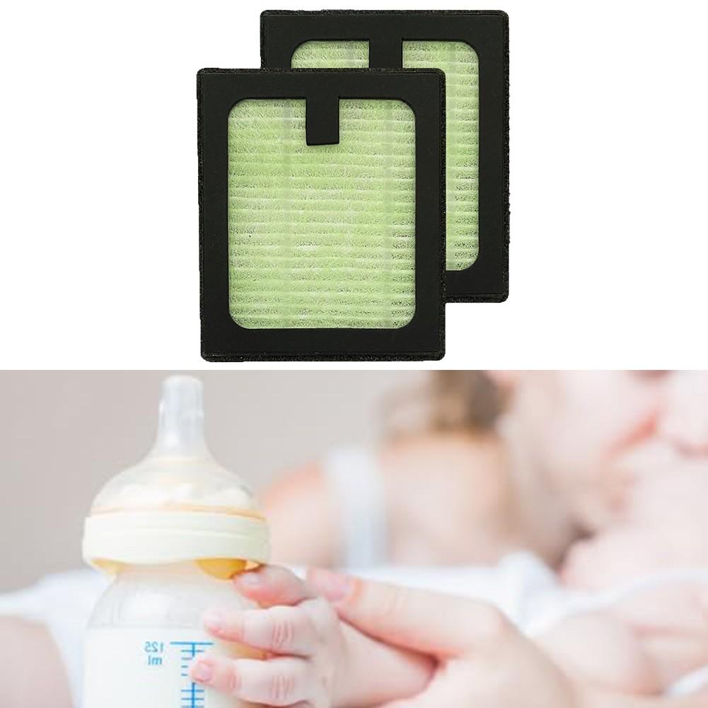 2PCS HEPA Filter Set Designed for Brezza Baby Bottle Dryer Compatibility
