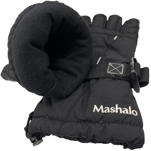 MASHALO Snow Gloves MSG-825 BLACK WOMENS S