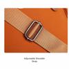 Waterproof Women Crossbody Bag Large Capacity Solid Color Single Shoulder Bag Hand-held Lightweight Commuting Bag Travel