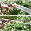 High Pressure Garden Sprayer Head Adjustable Water Hose Nozzle with 5 Spray Patterns for Watering Plants Cleaning Cars Showering