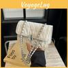 Stylish Chain Bag With Pu Leather Small Square Design And Trendy Stitching