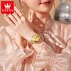 OLEVS Women Watch Luxury Brand Diamond Quartz Watch Fashion Automatic Calendar Waterproof Women Watch
