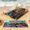 soft Beach Towels cool Trip swim art funny Pool bathing Towel Gym Spa f-F-Firemans home kid Decor Gift cartoon Holiday s-Sams