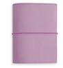 A7 Retro Pu Leather Binder 6 Ring Binder With 45 Sheets PU Clip-on Notebook Faux leather Loose Leaf Notebook Journal