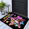 K Pop Demon Hunters Customize your name rug, office chair cushion, home bedroom living room gift.