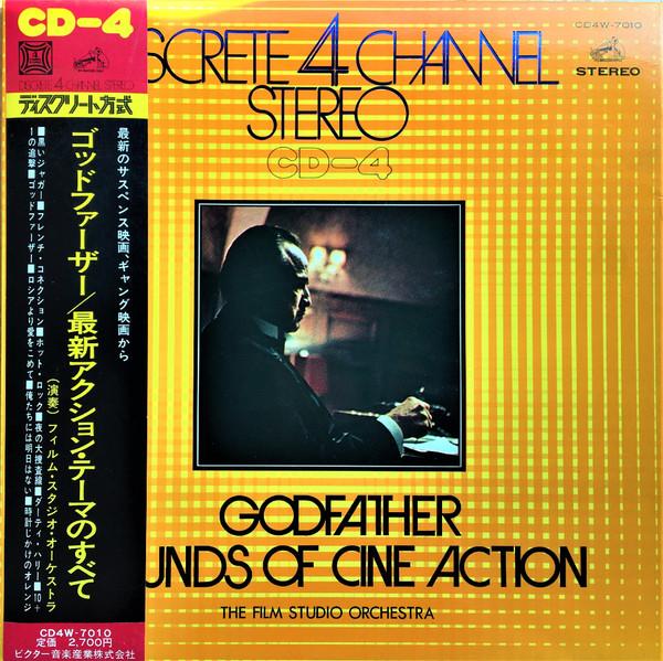

LP Record FILM STUDIO ORCHESTRA Godfather Sounds Of Cine Action CD4W7010 VICTOR 1972 Japan Obi Soundtracks Musicals Used