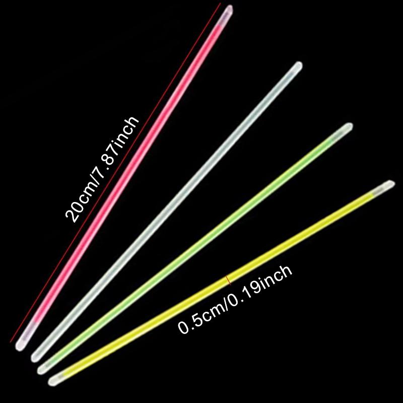 8/16/24/32PCS Luminous Sticks Assorted Colors Party Light Glow Stick Festival Classroom DIY Decorations School Rewards Gifts ZYF