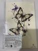 Butterfly Stickers For Women's Arms Music Festival  Party Accessories 3 Sheets Vibrant Purple Butterfly Legs Temporary Tattoo Sticker  High Quality